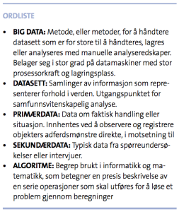 Faktaboks: ordforklaringer