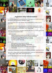 Billedredaktør - annonse