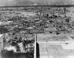 Hiroshima etter atombombingen 1945